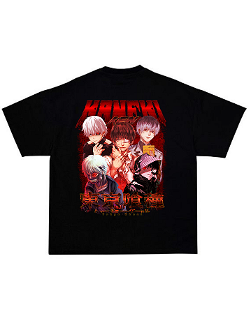 camiseta StreetWear Oversized  KEN kaneki tokyo ghoul