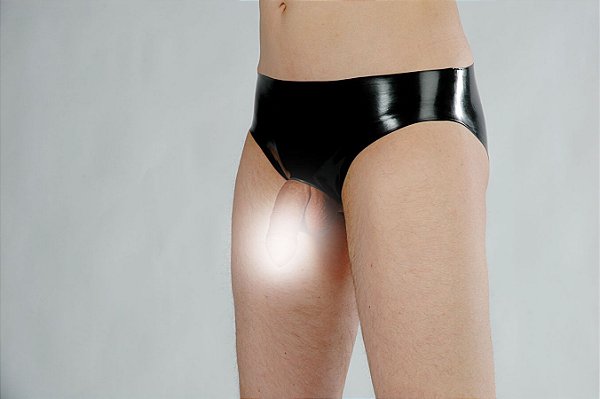 Cueca De Látex Aberta Látex Fetisso Store Roupas E Acessórios De