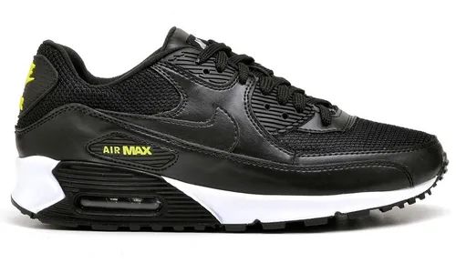 Tênis Nike Air Max 90 Preto e branco com detalhe verde limão - Dm Shop  Store | Site Oficial