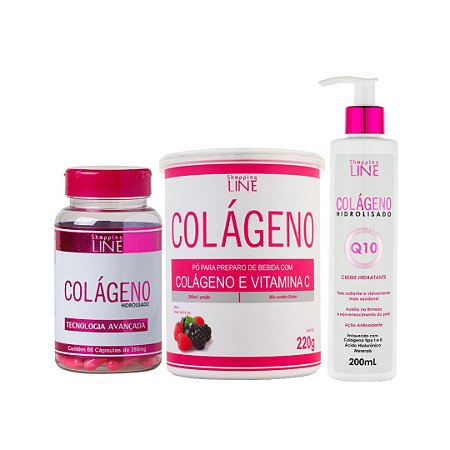 Kit Mulher Empoderada Colágeno Hidrolisado com Vitamina C e Q10