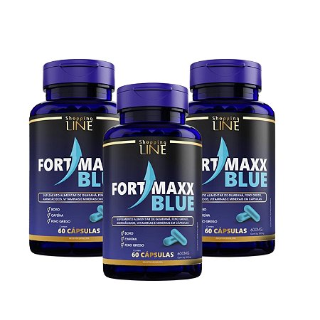 Kit Fortmaxx Blue -  Prolongue já a sua disposição + Brinde surpresa