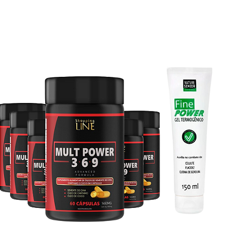 Kit Mult power - Drenagem em capsulas, elimine a gordura e a retenção de liquido!