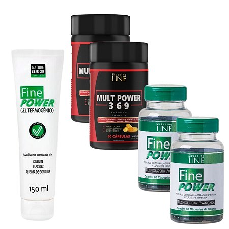 Fine power E Mult Power - Perca peso com saúde, sem dietas malucas e de forma rápida  + Brinde