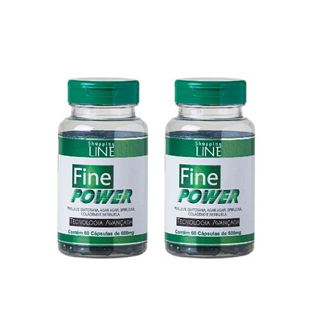 Kit 2 potes Redutor De Medidas Natural - Fine Power