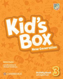 Kid´s Box New Generation 3 Activity Book With Digital Pack - British English - 3rd Ed