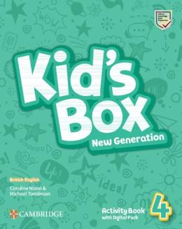 Kid´s Box New Generation 4 Activity Book With Digital Pack - British English - 3rd Ed