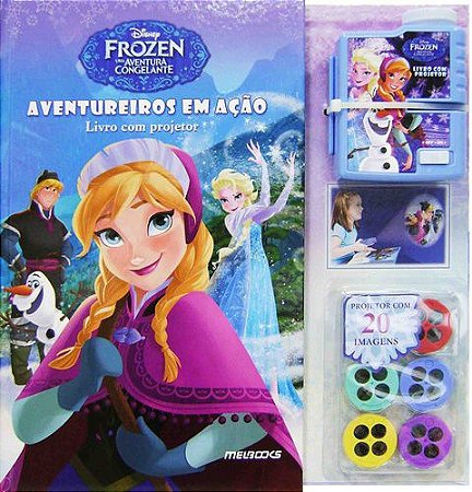 FROZEN AVENTUREIROS EM AÇÃO – LIVRO COM PROJETOR