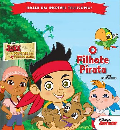 JAKE E OS PIRATAS DA TERRA DO NUNCA O FILHOTE PIRATA