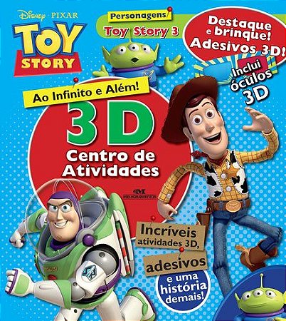 TOY STORY 3 CENTRO DE ATIVIDADES 3D