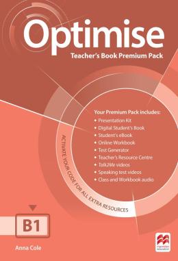 Optimise B1 Teacher´s Book Premium Pack - 1st Ed