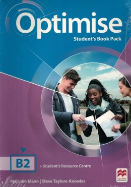 Optimise B2 Student´s Book With Workbook - 1st Ed
