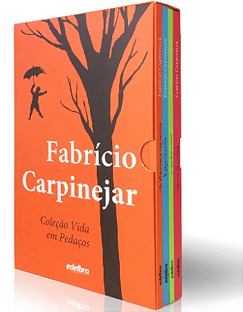 BOX Coleção Vida em Pedaços Fabrício Carpinejar