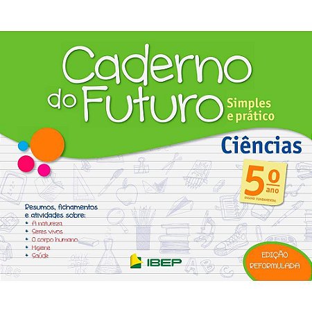 CADERNO DO FUTURO CIÊNCIAS 5 ANO