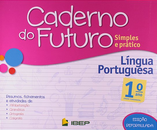 CADERNO DO FUTURO PORTUGUÊS 1 ANO