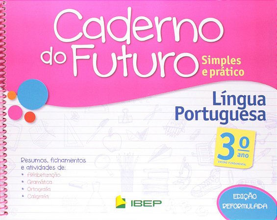 CADERNO DO FUTURO PORTUGUÊS 3 ANO