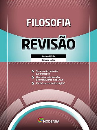 Caderno de revisão - Filosofia