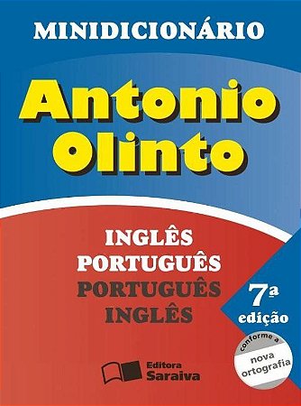 Minidicionário Inglês Português - Português Inglês - Conforme Nova Ortografia