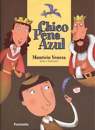 Chico pena azul