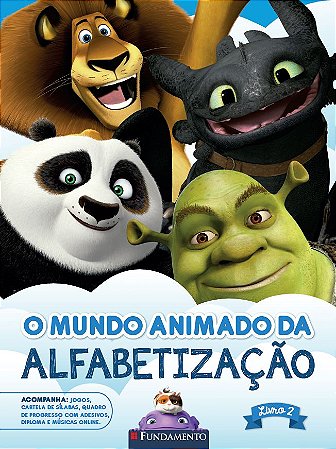 Livros Para Alfabetização - O Mundo Animado Da Alfabetização