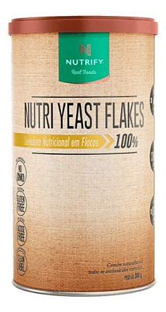 Nutritional Yeast Flakes 300g Nutrify Levedura Nutricional