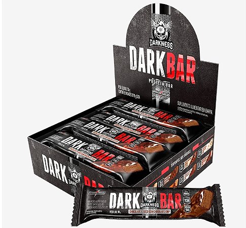 Whey Bar Darkness Caixa 8 Barras - Integralmedica Sabores