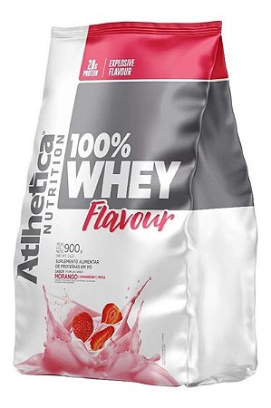 100% Whey Flavour Concentrado 900g Refill - Atlhetica