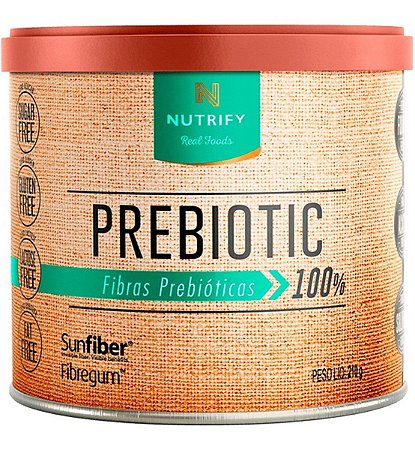 Prebiotic Nutrify, Fibras Prebióticas Sunfiber Fibregum 210g