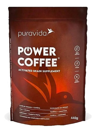 Power Coffee 440g Activated Brain Tcm, Coco Cream, Puravida