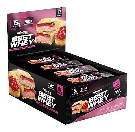 Best Whey Bar Cheesecake De Morango Best Whay Bar Cheesecake