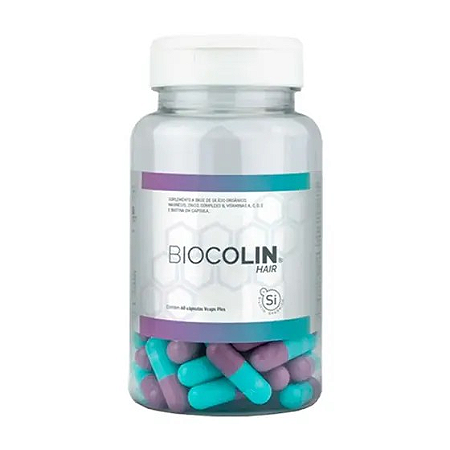 Biocolin Hair Central Nutrition 500mg - 60 Caps