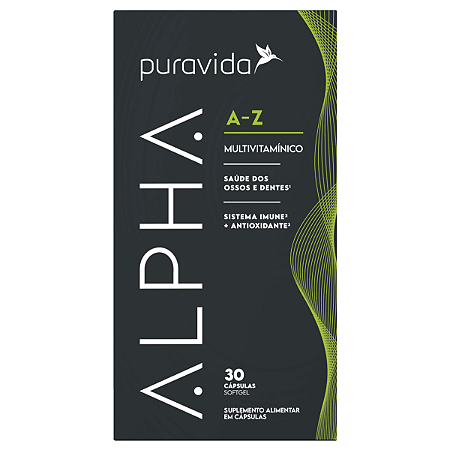 Alpha A-Z Pura Vida - 30 Caps