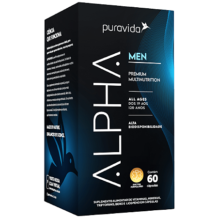 Alpha Men Pura Vida - 60 Caps
