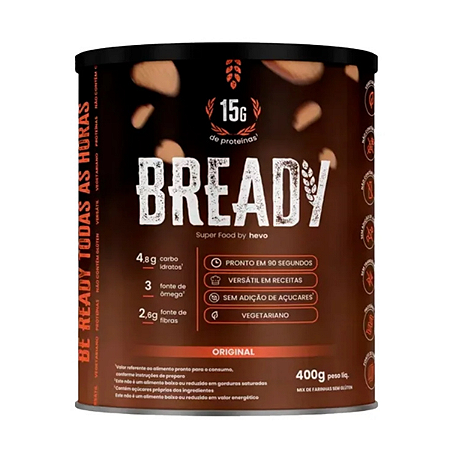 Bready 400g - Massa para receitas Low Carb