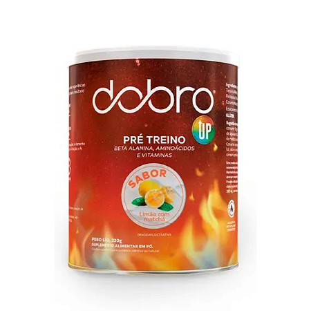 Pré-treino com Beta Alanina sabor Limão com Matchá 220g