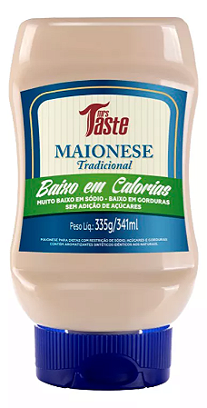 Maionese Tradicional 335g/341ml Mrs Taste