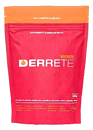 Derrete Termogênico 250g Moderação Sabor Natural