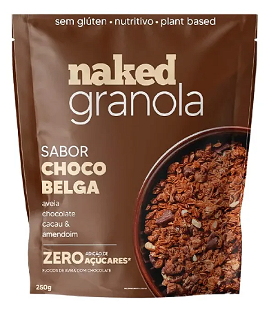 Granola Naked Sabor Original OU Chocolate Belga 250g