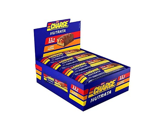 Nutrata Charge Protein Bar Display 12 unid.