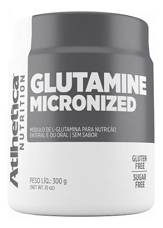 Glutamina Micronizada 300g - Atlhetica Nutrition