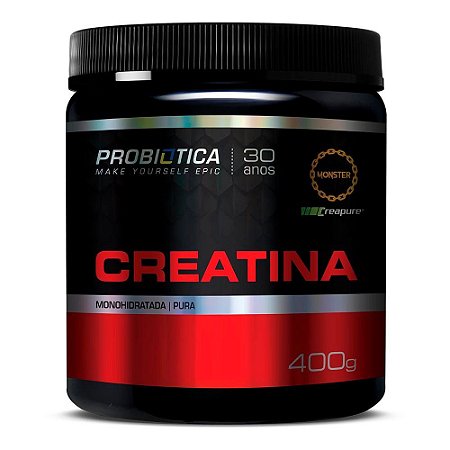 Creatina 100% Pura Creapure 400g - Probiótica