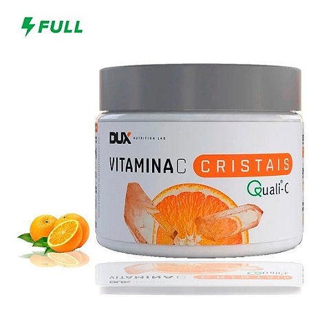 Vitamina C Crystals 200g Matéria Prima Importada - Dux