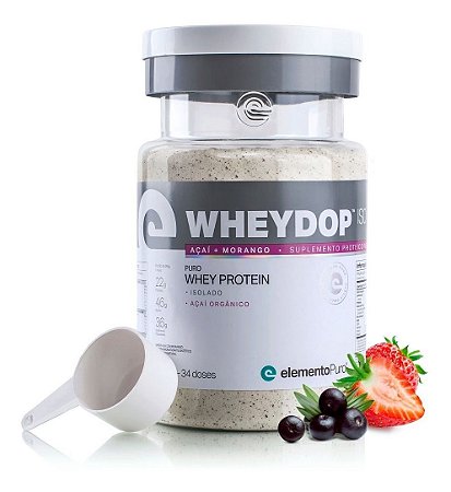 Whey Isolado 900g Wheydop Iso - Elemento Puro Todos Sabores