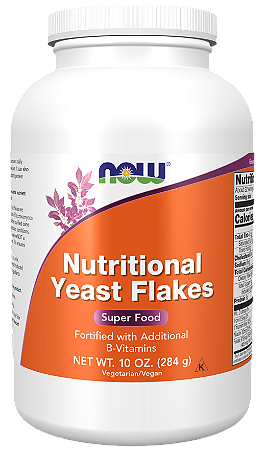 Levedura Nutricional Now Importada Nutritional Yeast Flakes