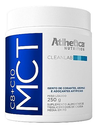 Mct 3 Gliceril M Pó (250g) Original Atlhetica Nutrition