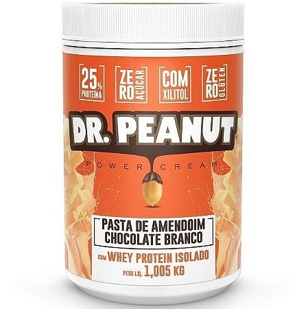 Dr Peanut Pasta De Amendoim Com Whey Isolado 1kg - Boa Forma Shop