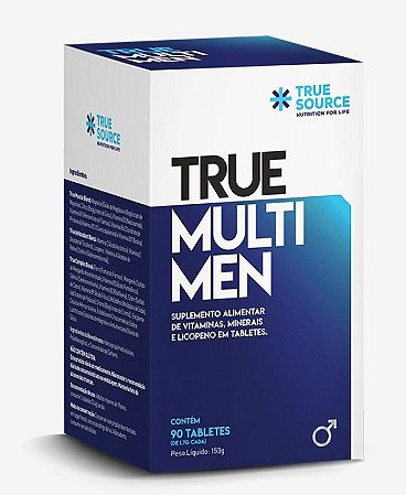 True Mega Men Multivitaminico 90 Tabs True Source