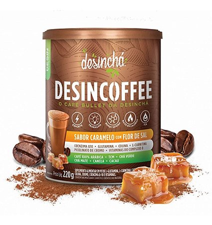 Desincoffee Sabor Caramelo Com Flor De Sal Desinchá 220g