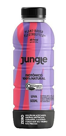 Jungle Isotônico Orgânico Sabor Uva - Jungle 500ml