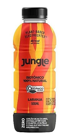 Jungle Isotônico Orgânico Sabor Laranja - Jungle 500ml