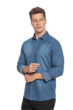 Camisa Masculina Blast Slim